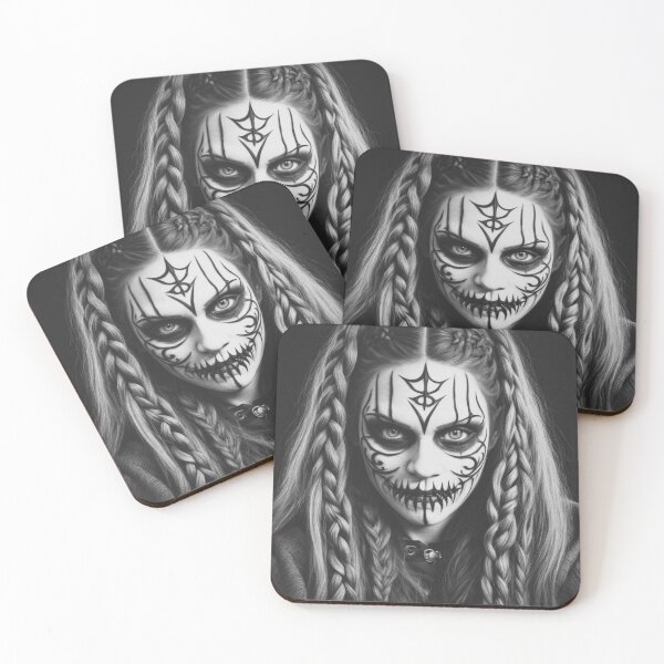 Item preview, Halloween tattoos, makeup designed and sold by MapArtist.