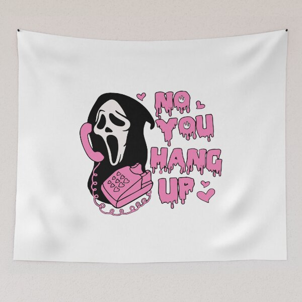 Item preview, Ghostface No You Hang Up | Valentines Halloween designed and sold by TheBuzzly ART.
