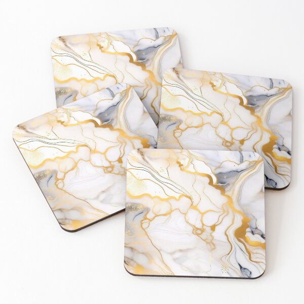 Item preview, Abstract marble texture with golden lines designed and sold by 4Seasons.