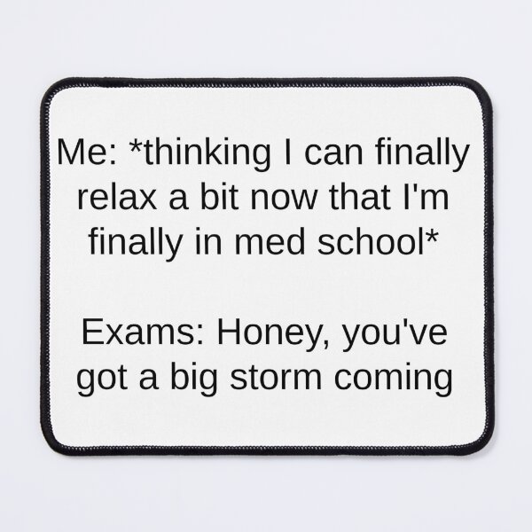 Item preview, Med School Exams designed and sold by Bubbleberries.