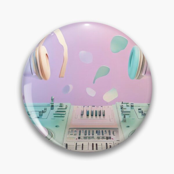 Item preview, pastel dj console designed and sold by KICIART.
