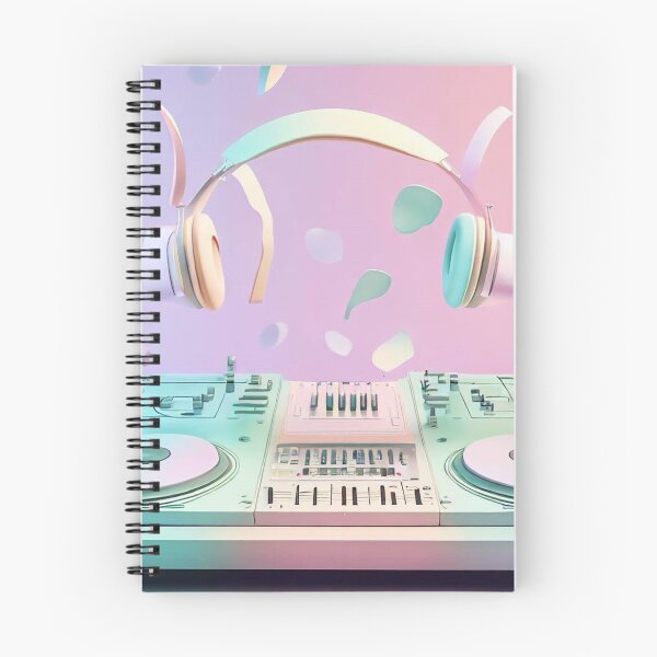 Item preview, pastel dj console designed and sold by KICIART.