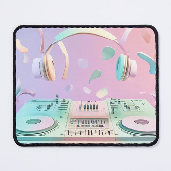 Item preview, pastel dj console designed and sold by KICIART.
