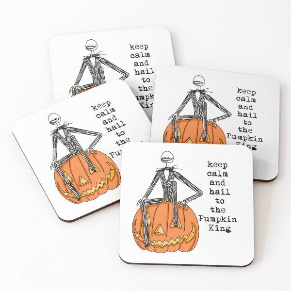 Item preview, Keep calm and hail to the pumpkin king designed and sold by Life's eye Art and photography.