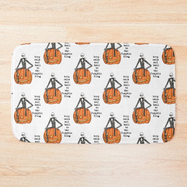 Item preview, Keep calm and hail to the pumpkin king designed and sold by Life's eye Art and photography.