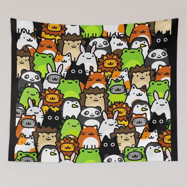 Item preview, Cute Animal Doodle Collection ! Adorable Drawing designed and sold by RiciPaneto.