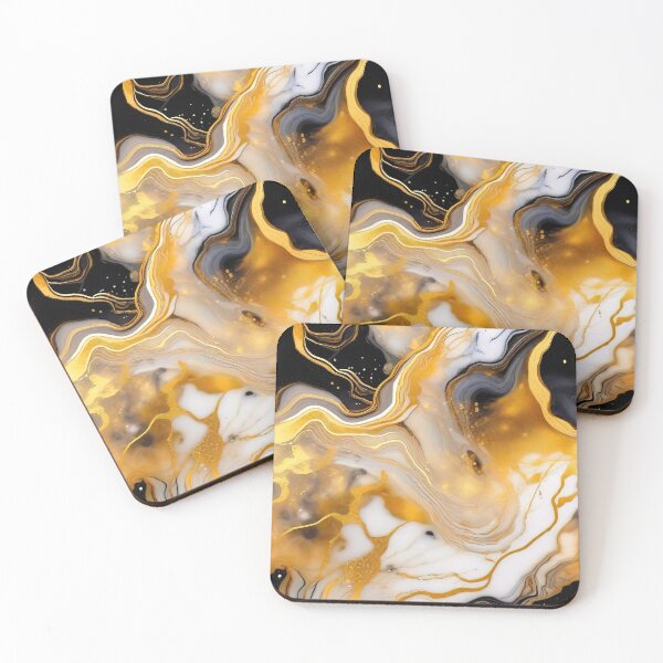 Item preview, Abstract marble texture with golden lines designed and sold by 4Seasons.