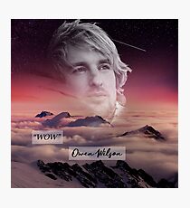 "WOW" Owen Wilson Photographic Print