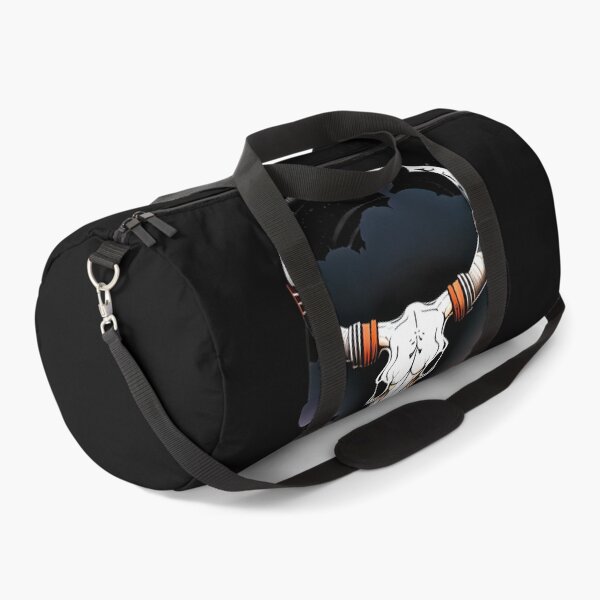 Item preview, BULL SCULL BLACK WHITE ORANGE 1 designed and sold by justyna-s28.