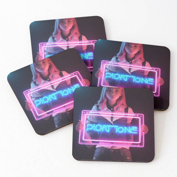 Item preview, Girl holding a neon designed and sold by M-Y-A-R-T-.