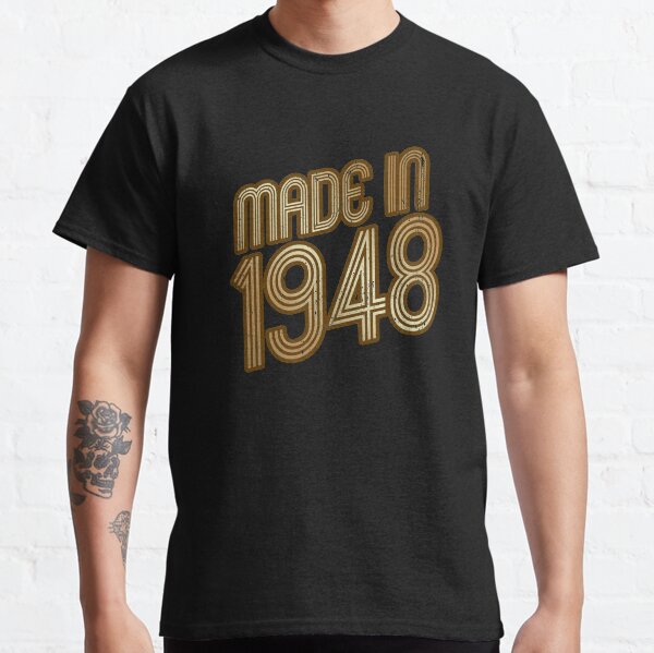 VINTAGE 1946 70th funny joke tee birthday xmas gift idea mens womens T SHIRT TOP