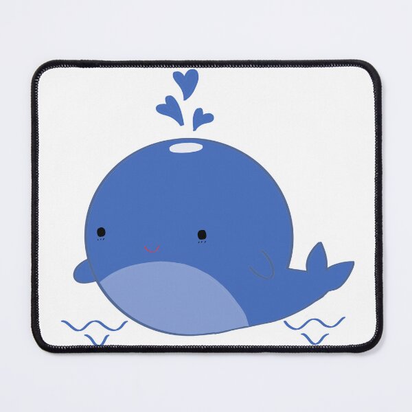 Item preview, Cute blue whale designed and sold by de-creartique.