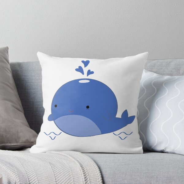 Item preview, Cute blue whale designed and sold by de-creartique.