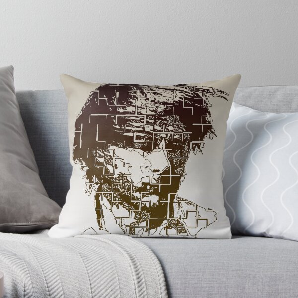 "Everything in its right place" Throw Pillow