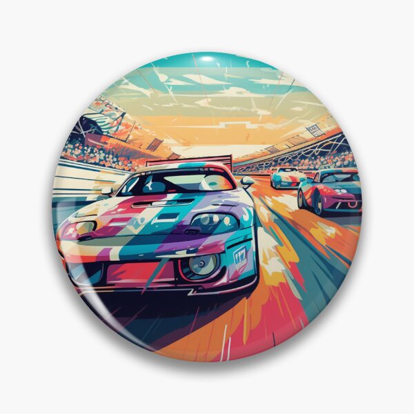 Item preview, Supra Racing Speedway - Vector Style designed and sold by Motor-Canvas.
