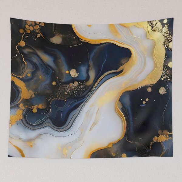 Item preview, Abstract marble texture with golden lines designed and sold by 4Seasons.