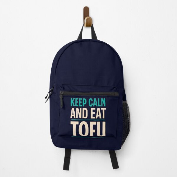 Artikelvorschau, Bleib ruhig und iss Tofu – Veganer Humor entworfen und verkauft von GreenSlate.