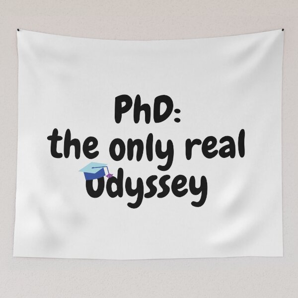 Item preview, PhD journey: the only real odyssey designed and sold by NoetherSym.