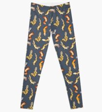 Legging geckos de gemelos en gris oscuro