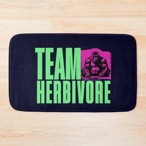 Item preview, Gorilla Green, Team Herbivore - Vegan Strength designed and sold by GreenSlate.
