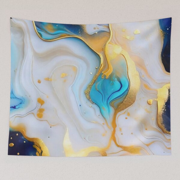 Item preview, Abstract marble texture with golden lines designed and sold by 4Seasons.