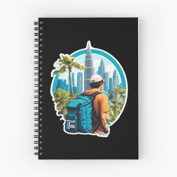Item preview, Travel Backpacking and Visiting Kuala Lumpur designed and sold by Ridiculam Toga.
