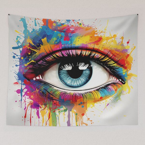 Item preview, Abstract paint woman. designed and sold by JezzAI.