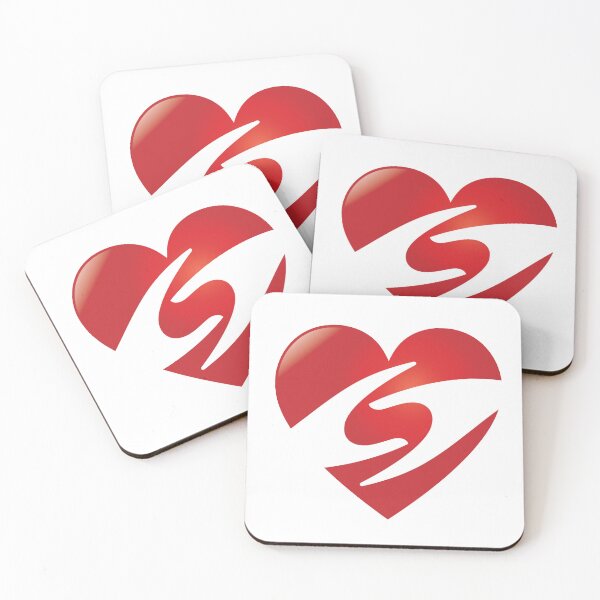 Item preview, Love and Care Red Heart and Caring Hand Gestures designed and sold by Wiggly Lines.