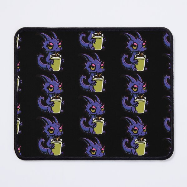 Item preview, Purple Dragon with morning coffee designed and sold by Getup-clothing.