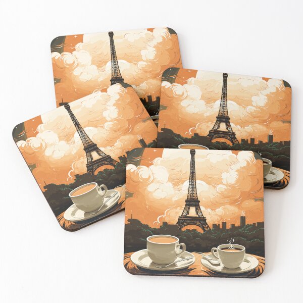 Item preview, Drink a coffee in Paris designed and sold by TheFrenchVegan.