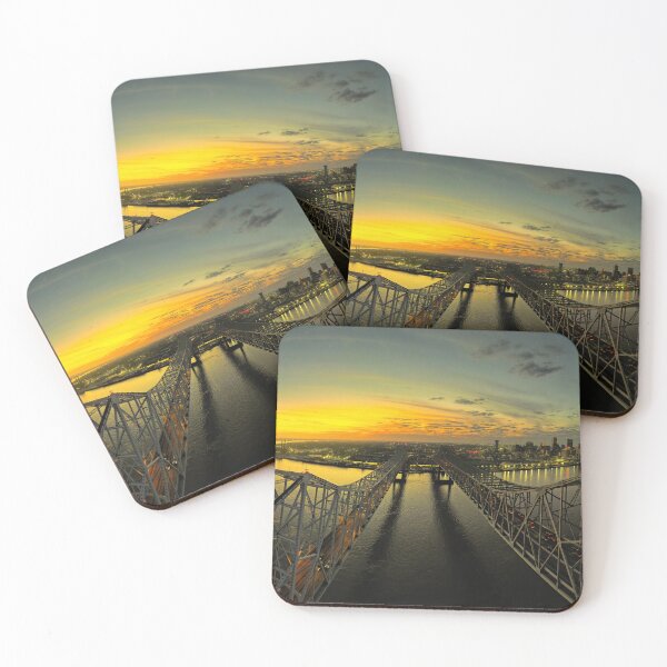 Item preview, New Orleans Bridges Sunset designed and sold by nbrandsberg.