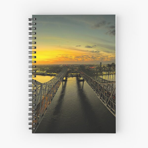 Item preview, New Orleans Bridges Sunset designed and sold by nbrandsberg.