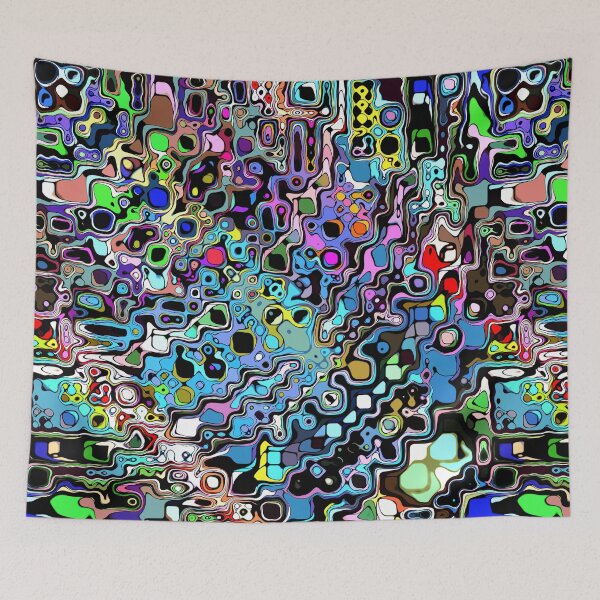 Item preview, Colorful Chaotic Shapes designed and sold by Phil Perkins.
