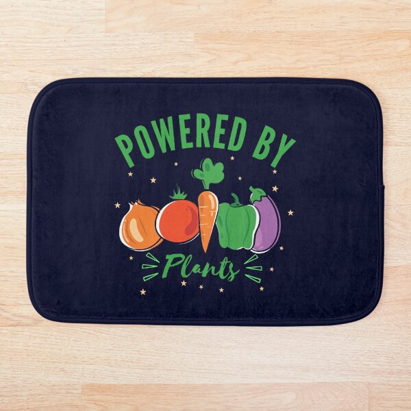 Item preview, Powered By Plants - Vegan and Plant-Based Food Humor and Fun  designed and sold by GreenSlate.