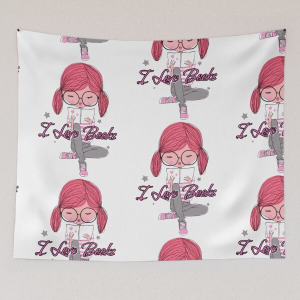 Item preview, I Love Books designed and sold by meh4u2.