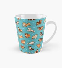 shibes in blue Tall Mug