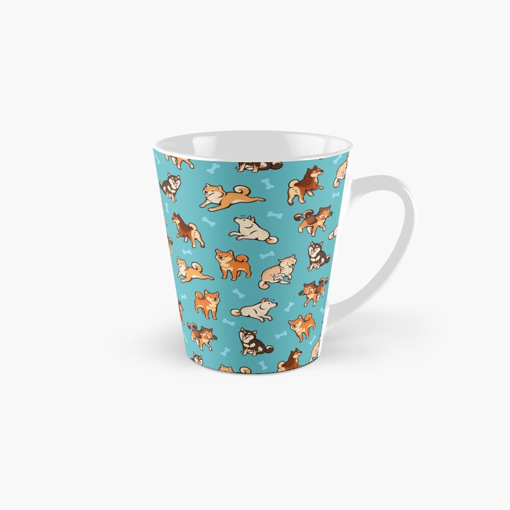 shibes in blue Mug