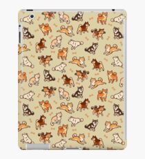 shibes in cream iPad Case/Skin