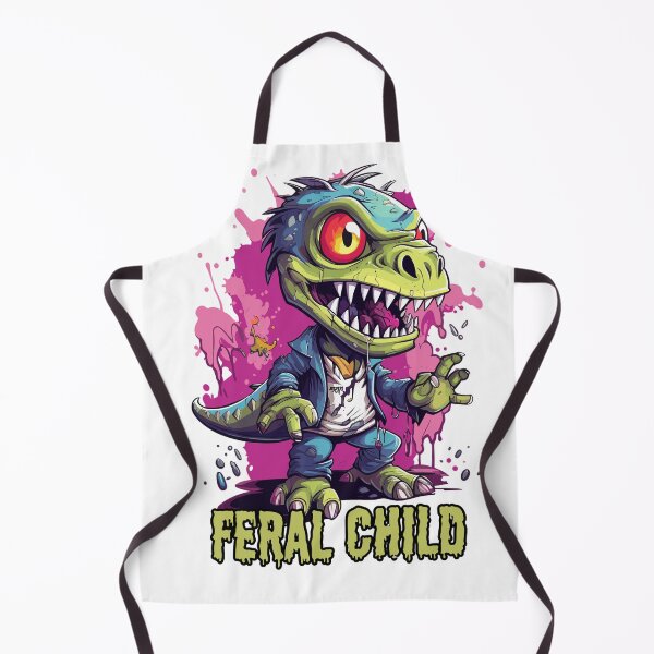 Artikelvorschau, Feral Child Hunt: Unleash the Wild Ones Halloween-T-Shirt entworfen und verkauft von CozyCanvasCrew.