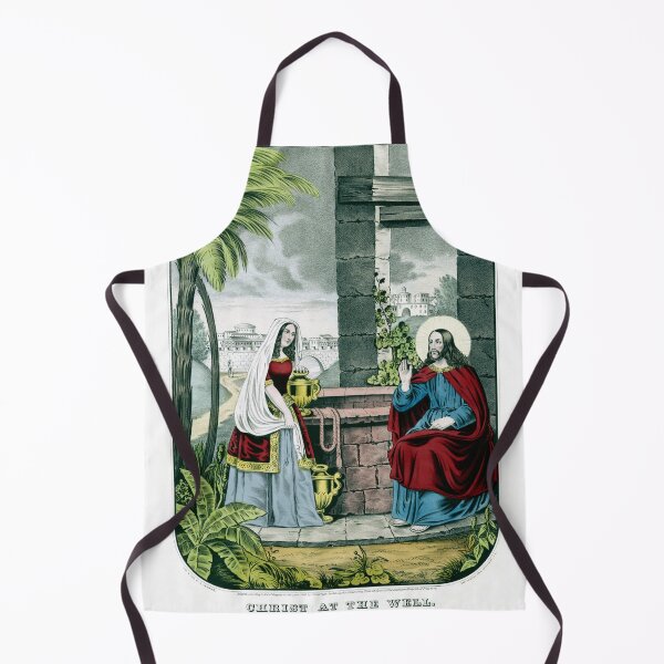 Item preview, STK501522A-Jesus and the Samaritan woman at Jacob's Well. designed and sold by StocktrekImages.