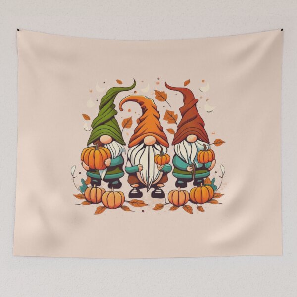 Item preview, Fall Gnomos Pumpkin designed and sold by AOCollections.