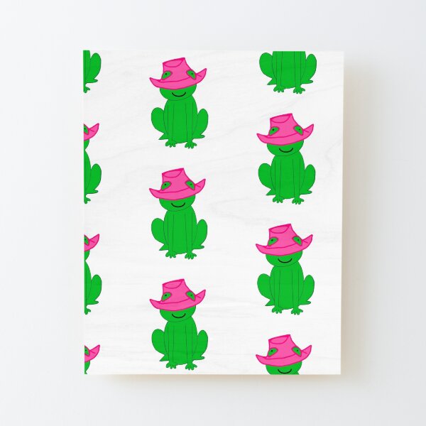 Howdy Partner Frog Art Print Frog Aesthetic Art Print Lilac Green Wall Art  Western Illustration Print Cowgirl Decor Frog Decor 