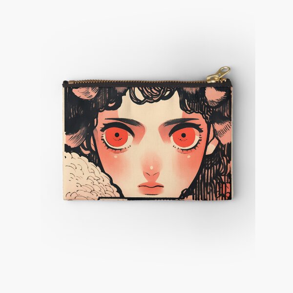 Item preview, Surrealistic Sheep Girl postal stamp- Ink designed and sold by octoboobs.