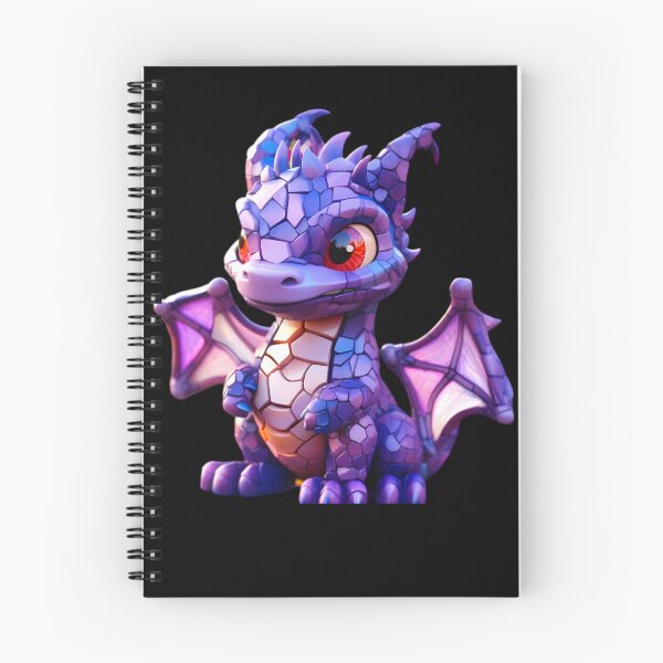 Item preview, Purple and violet broken pieces of mosaic sculpture forming a cute little dragon designed and sold by AI-Only Creations.