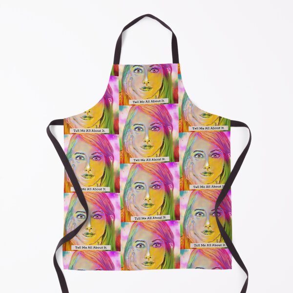 Item preview, Tell Me All About It Abstract Line Art designed and sold by gleefulme.
