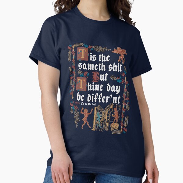 Item preview, Same Shit Medieval Style - funny retro vintage English history designed and sold by Nemons.