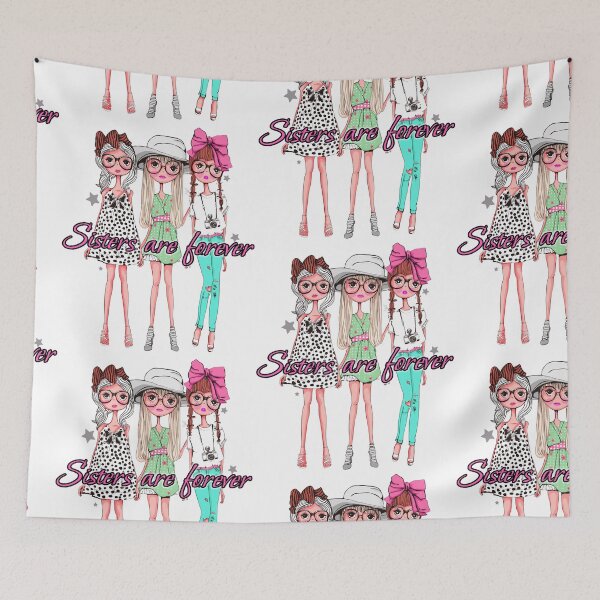 Item preview, sisters are forever designed and sold by meh4u2.