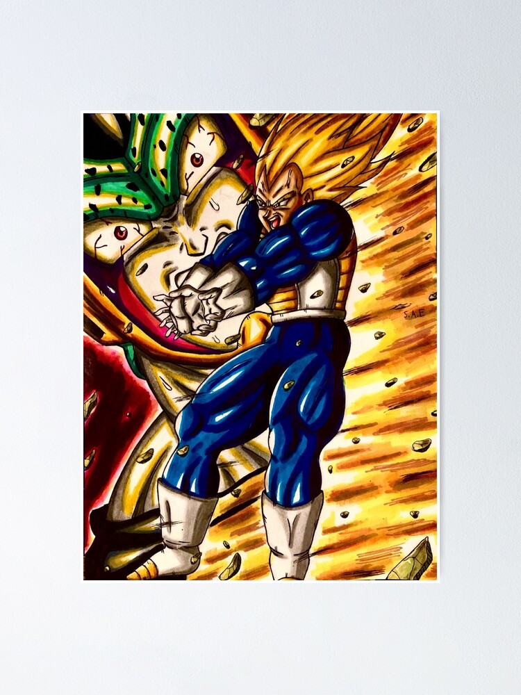 Vegeta Final Flash Posters for Sale