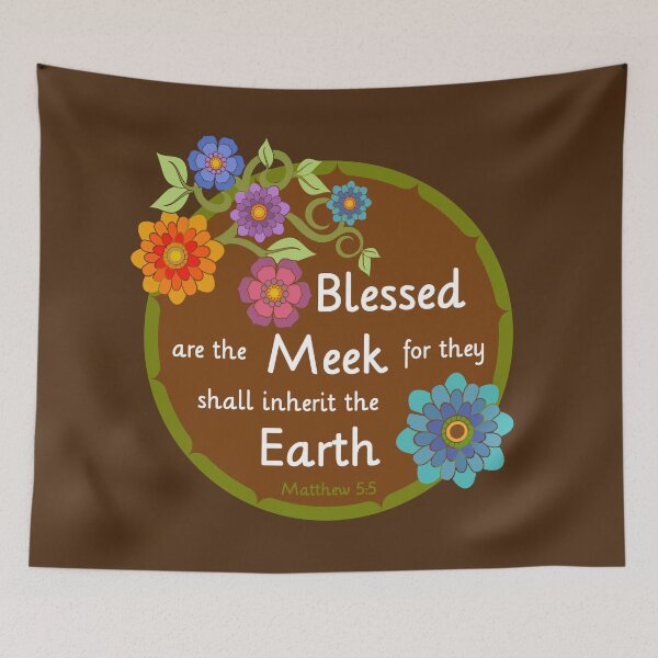 Item preview, Blessed are the Meek Beatitude Sermon designed and sold by Alondra.