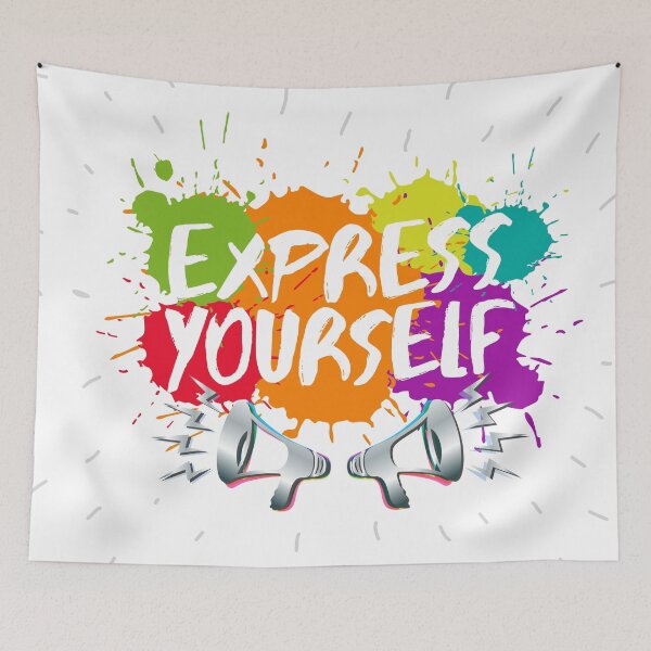 Item preview, Express yourself bravely  designed and sold by LiberaCaballo.